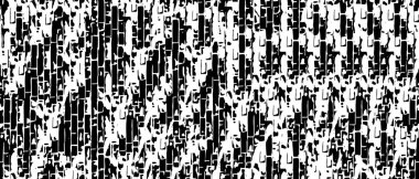 Sert siyah-beyaz doku vektörü. Derinden örtülmüş doku. Grunge 'un geçmişi. Soyut doku etkisi. Vektör İllüstrasyonu. Beyaz arka planda siyah izole edilmiş. EPS10.