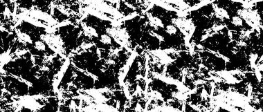 Sert siyah-beyaz doku vektörü. Derinden örtülmüş doku. Grunge 'un geçmişi. Soyut doku etkisi. Vektör İllüstrasyonu. Beyaz arka planda siyah izole edilmiş. EPS10.