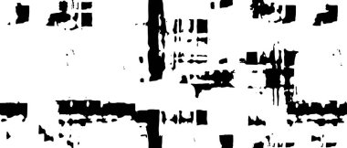 Sert siyah-beyaz doku vektörü. Derinden örtülmüş doku. Grunge 'un geçmişi. Soyut doku etkisi. Vektör İllüstrasyonu. Beyaz arka planda siyah izole edilmiş. EPS10.