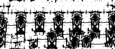 siyah ve beyaz grunge arka plan. Dokuları üst üste koy. 