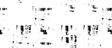 Grunge üst üste biniyor. Soyut siyah-beyaz vektör arkaplanı. Çatlak, leke ve noktalarda kirli desenli tek renkli klasik yüzey. Karanlık korku tarzında eski bir duvar.