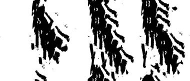 Grunge üst üste biniyor. Soyut siyah-beyaz vektör arkaplanı. Çatlak, leke ve noktalarda kirli desenli tek renkli klasik yüzey. Karanlık korku tarzında eski bir duvar.