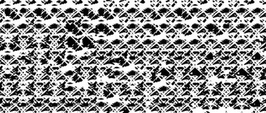 Sert siyah-beyaz doku vektörü. Derinden örtülmüş doku. Grunge 'un geçmişi. Soyut doku etkisi. Vektör İllüstrasyonu. 
