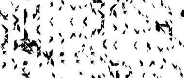 Grunge black and white pattern. Monochrome particles abstract texture. Background of cracks, scuffs, chips, stains, ink spots, lines. Dark design background surface. Gray printing element