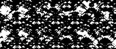 Çizik ve çizgilerle siyah beyaz dokuda sıkıntılı bir arkaplan 