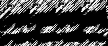 Siyah ve beyaz soyut arka plan. Noktaların, çatlakların, tozların, lekelerin tek renkli dokusu. Yazdırma ve tasarım için desen