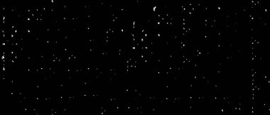 Grunge üst üste biniyor. Soyut siyah-beyaz vektör arkaplanı. Çatlak, leke ve noktalarda kirli desenli tek renkli klasik yüzey. Karanlık korku tarzında eski bir duvar.