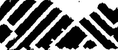 Grunge üst üste biniyor. Soyut siyah-beyaz vektör arkaplanı. Çatlak, leke ve noktalarda kirli desenli tek renkli klasik yüzey. Karanlık korku tarzında eski bir duvar.