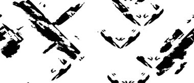 Grunge üst üste biniyor. Soyut siyah-beyaz vektör arkaplanı. Çatlak, leke ve noktalarda kirli desenli tek renkli klasik yüzey. Karanlık korku tarzında eski bir duvar.