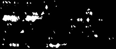 Grunge üst üste biniyor. Soyut siyah-beyaz vektör arkaplanı. Çatlak, leke ve noktalarda kirli desenli tek renkli klasik yüzey. Karanlık korku tarzında eski bir duvar.