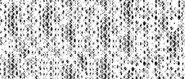 Grunge üst üste biniyor. Soyut siyah-beyaz vektör arkaplanı. Çatlak, leke ve noktalarda kirli desenli tek renkli klasik yüzey. Karanlık korku tarzında eski bir duvar.