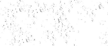 Grunge üst üste biniyor. Soyut siyah-beyaz vektör arkaplanı. Çatlak, leke ve noktalarda kirli desenli tek renkli klasik yüzey. Karanlık korku tarzında eski bir duvar.