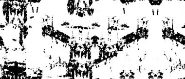 Soyut grunge arkaplanı. Monokrom dokusu. Siyah ve beyaz desenli arkaplan 