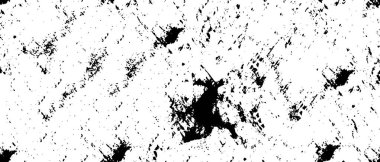 soyut siyah ve beyaz grunge noktalı desen, vektör illüstrasyonu