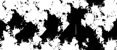 soyut siyah ve beyaz grunge noktalı desen, vektör illüstrasyonu