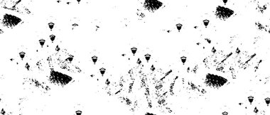 soyut siyah ve beyaz grunge noktalı desen, vektör illüstrasyonu