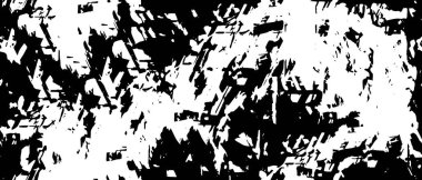 soyut siyah ve beyaz grunge noktalı desen, vektör illüstrasyonu