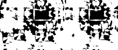 soyut siyah ve beyaz grunge noktalı desen, vektör illüstrasyonu