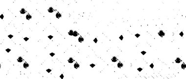 Grunge üst üste biniyor. Soyut siyah-beyaz vektör arkaplanı. Çatlak, leke ve noktalarda kirli desenli tek renkli klasik yüzey. Karanlık korku tarzında eski bir duvar.