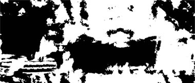 Monokrom Doku Vektörü Soyut Kusursuz Siyah ve Beyaz Grunge Arkaplanı