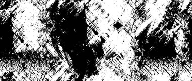 Monokrom Doku Vektörü Soyut Kusursuz Siyah ve Beyaz Grunge Arkaplanı