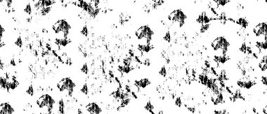 Monokrom Doku Vektörü Soyut Kusursuz Siyah ve Beyaz Grunge Arkaplanı