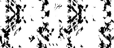 Monokrom Doku Vektörü Soyut Kusursuz Siyah ve Beyaz Grunge Arkaplanı