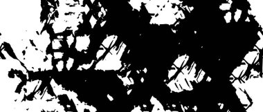 Monokrom Doku Vektörü Soyut Kusursuz Siyah ve Beyaz Grunge Arkaplanı