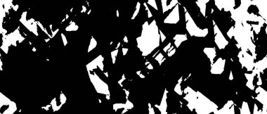 Monokrom Doku Vektörü Soyut Kusursuz Siyah ve Beyaz Grunge Arkaplanı