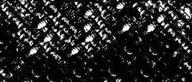 Grunge üst üste biniyor. Soyut siyah-beyaz vektör arkaplanı. Tek renkli vintage yüzey