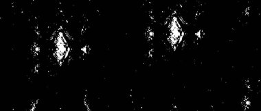 Grunge üst üste biniyor. Soyut siyah-beyaz vektör arkaplanı. Tek renkli vintage yüzey