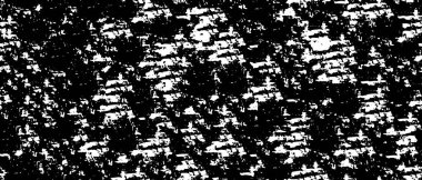 Grunge üst üste biniyor. Soyut siyah-beyaz vektör arkaplanı. Tek renkli vintage yüzey