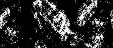 Grunge üst üste biniyor. Soyut siyah-beyaz vektör arkaplanı. Tek renkli vintage yüzey