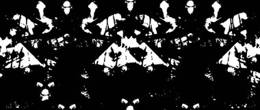 Siyah beyaz desenli, soyut arkaplan, kopyalama alanı