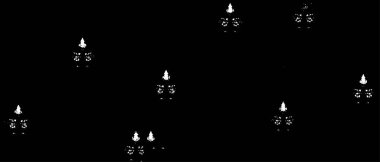 grunge siyah ve beyaz vektör dokusu şablonu.