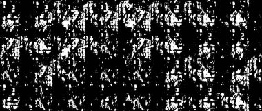 grunge siyah ve beyaz vektör dokusu şablonu.