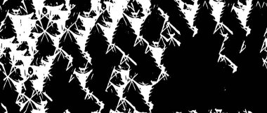 Tasarım için siyah ve beyaz pürüzsüz desen. vektör illüstrasyonu 