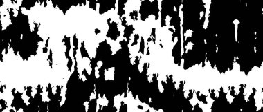 Grunge üst üste biniyor. Soyut siyah-beyaz vektör arkaplanı. Tek renkli vintage yüzey