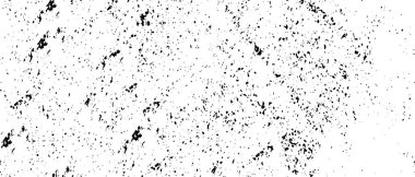 Grunge üst üste biniyor. Soyut siyah-beyaz vektör arkaplanı. Tek renkli vintage yüzey