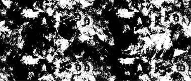 Siyah ve beyaz tonlarda soyut grunge arkaplanı