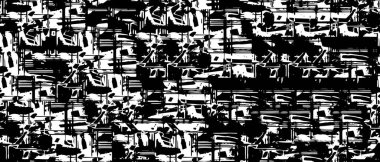 Siyah ve beyaz dokulu soyut arka plan 