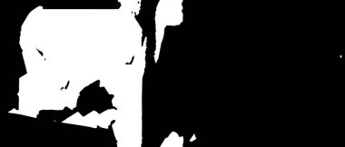 Siyah ve beyaz dokulu soyut arka plan 