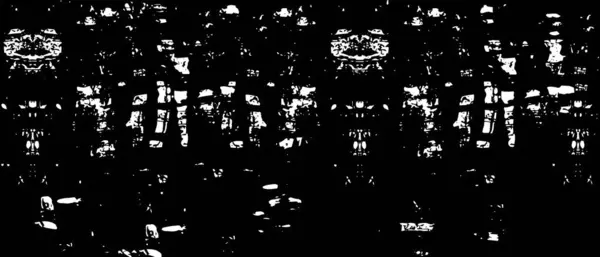Fond Grunge Abstrait Dans Les Tons Noir Blanc — Image vectorielle