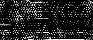 Grunge siyah ve beyaz acil durum vektör dokusu şablonu. Soyut dağınık toz tabakası. Kirli doku. Eski çizikleri ve tahılları yaratmak, yenilemek için oluşturun