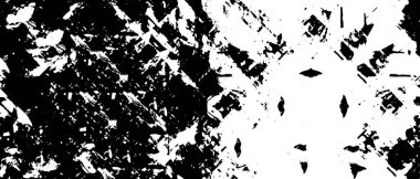 Sıkıntılı siyah kaplama dokusu. Grunge 'un karanlık arka planı. Kirli boş kapak şablonu. Mürekkep fırçalı duvar arkaplanı yenileme. Çılgın yaşlanma tasarım elementi. EPS10 vektörü.