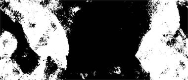 Sıkıntılı siyah kaplama dokusu. Grunge 'un karanlık arka planı. Kirli boş kapak şablonu. Mürekkep fırçalı duvar arkaplanı yenileme. Çılgın yaşlanma tasarım elementi. EPS10 vektörü.