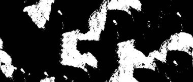 Beyaz arka planda siyah lekeler