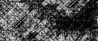 Grunge black and white pattern. Monochrome particles abstract texture. Background of cracks, scuffs, chips, stains, ink spots, lines. Dark design background surface. Gray printing element