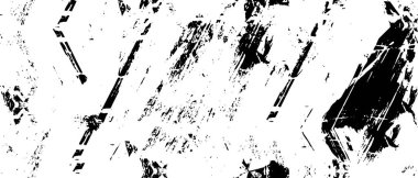 Beyaz arkaplan ve siyah beyaz desenli sıkıntılı desenler. Soyut ve çizgiler vektör dokusu. rugy of the, vektör 0