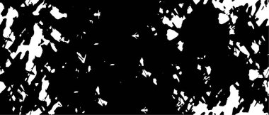 Çizik ve çiziklerle dolu siyah beyaz bir arka plan. Soyut vektör illüstrasyonu.